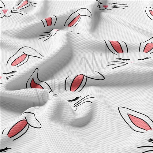 Easter Easter88 Liverpool Bullet Textured Stretch Solid Strip Thick Knit Jersey Fabric