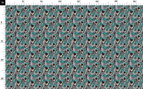 Howdy Western Liverpool Bullet Textured Stretch Solid Strip Thick Knit Jersey Fabric