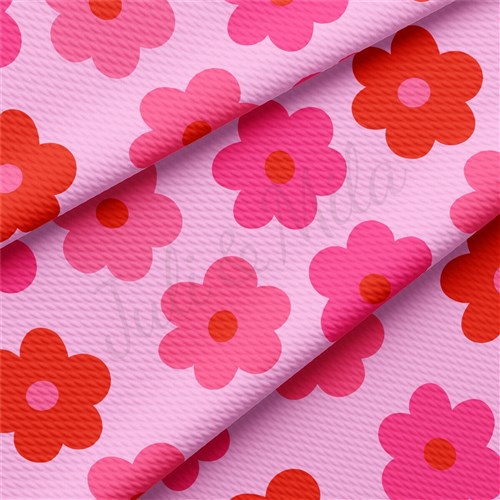 Valentine's Day Liverpool Bullet Textured Stretch Solid Strip Thick Knit Jersey Fabric