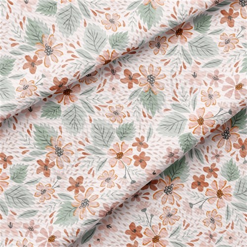 Floral Liverpool Bullet Textured Stretch Solid Strip Thick Knit Jersey Fabric