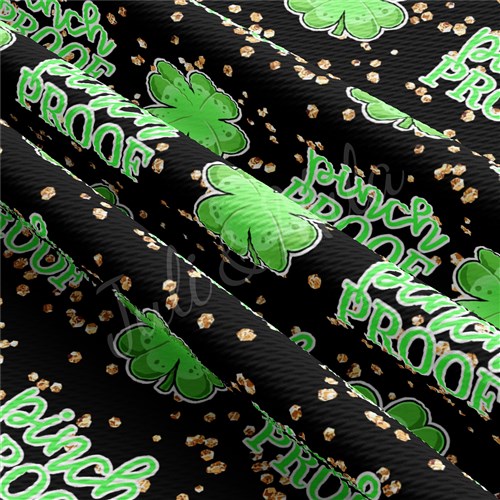 St. Patrick's Day Patrick27 Liverpool Bullet Textured Stretch Solid Strip Thick Knit Jersey Fabric