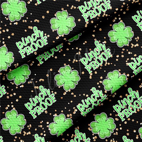 St. Patrick's Day Patrick27 Liverpool Bullet Textured Stretch Solid Strip Thick Knit Jersey Fabric