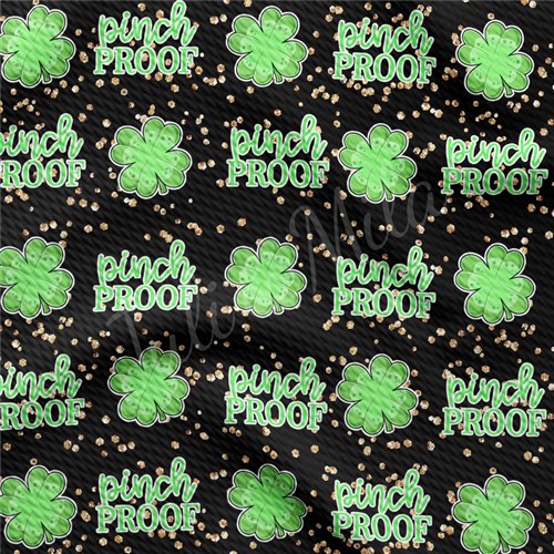 St. Patrick's Day Patrick27 Liverpool Bullet Textured Stretch Solid Strip Thick Knit Jersey Fabric
