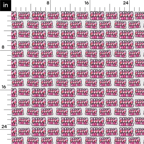 Disco Cow Girl Printed Liverpool Bullet Textured Stretch Solid Strip Thick Knit Jersey Fabric