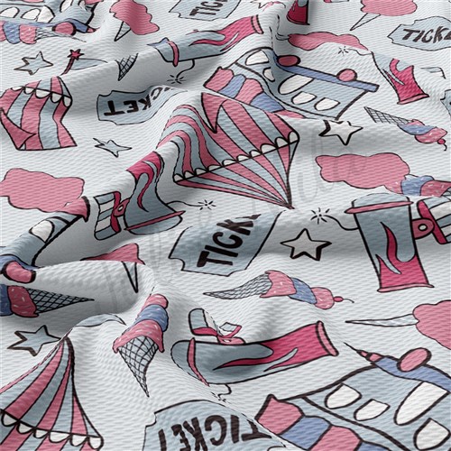 Carnival Printed Liverpool 4 Way Fabric AA1527 & Get a Free $89.99 Embroidery Bundle