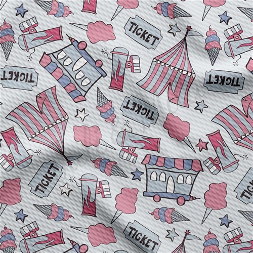 Carnival Printed Liverpool 4 Way Fabric AA1527 & Get a Free $89.99 Embroidery Bundle