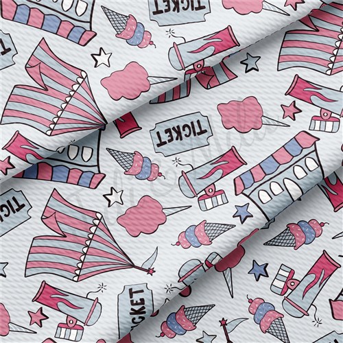 Carnival Printed Liverpool 4 Way Fabric AA1527 & Get a Free $89.99 Embroidery Bundle