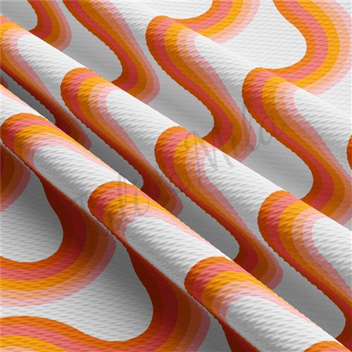 Liverpool Bullet Textured Stretch Solid Strip Thick Knit Jersey Fabric