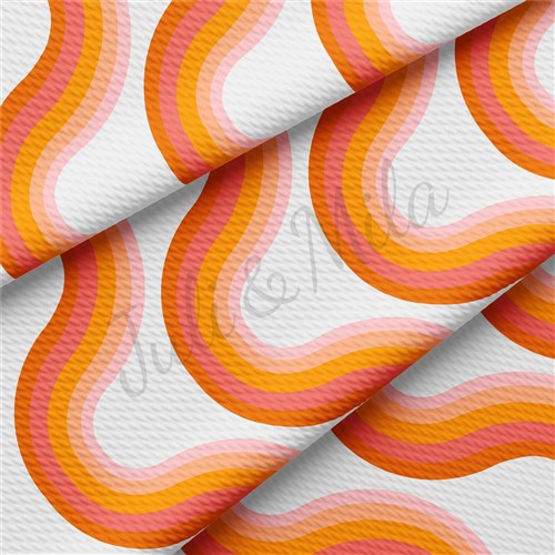 Liverpool Bullet Textured Stretch Solid Strip Thick Knit Jersey Fabric