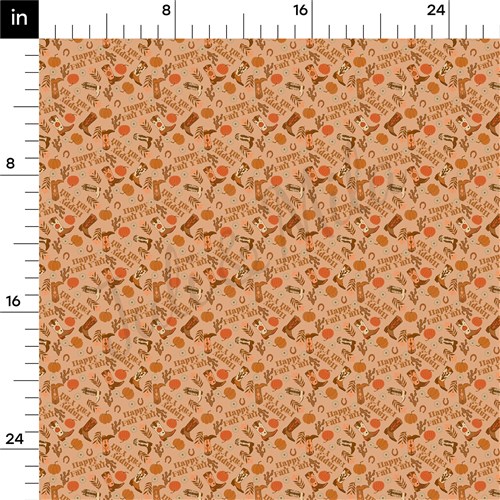 Fall Autumn Halloween Printed Liverpool Fabric AA893 & Get a Free $89.99 Embroidery Bundle