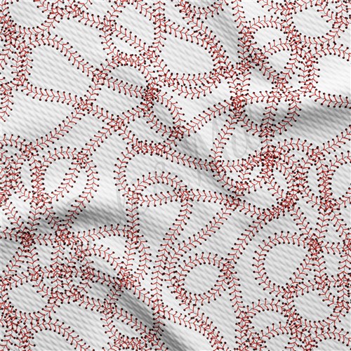 Baseball Printed 4Way Stretch Solid Liverpool AA1485 & Get a Free $89.99 Embroidery Bundle