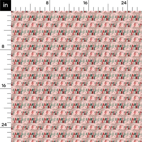 Christmas Christmas Liverpool Bullet Textured Stretch Solid Strip Thick Knit Jersey Fabric