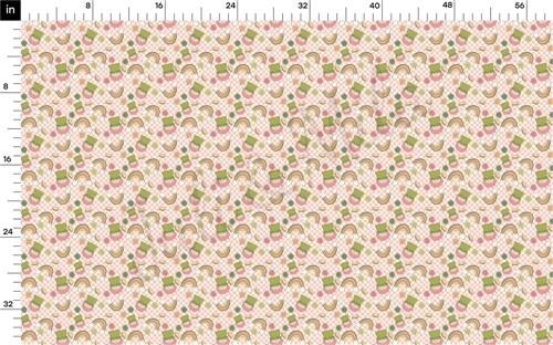 St. Patrick's Day Printed Liverpool Bullet Textured Stretch Solid Strip Thick Knit Jersey Fabric