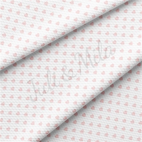 Valentine's Day Liverpool Bullet Textured Stretch Solid Strip Thick Knit Jersey Fabric