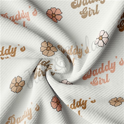 Daddy's Girl Liverpool Bullet Textured Stretch Solid Strip Thick Knit Jersey Fabric