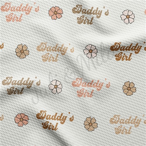 Daddy's Girl Liverpool Bullet Textured Stretch Solid Strip Thick Knit Jersey Fabric