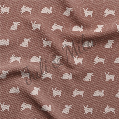 Easter Printed Liverpool Fabric Egg Bunny Pastel (E5) & Get a Free $89.99 Embroidery Bundle
