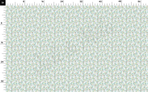 Printed Liverpool Fabric rabbit AA1891 Easter & Get a Free $89.99 Embroidery Bundle