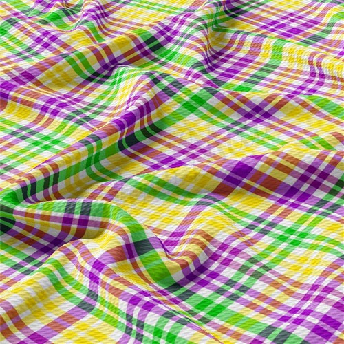 Mardi Gras AA2350 Liverpool Bullet Textured Stretch Solid Strip Thick Knit Jersey Fabric