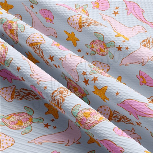 Summer Printed Fabric AA1516 & Get a Free $89.99 Embroidery Bundle