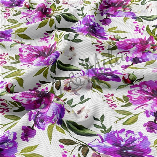 Printed Floral Liverpool Bow Floral Flowers AA266 & Get a Free $89.99 Embroidery Bundle