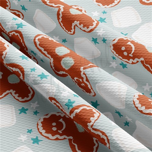 Christmas Printed Liverpool Fabric AA2116 & Get a Free $89.99 Embroidery Bundle