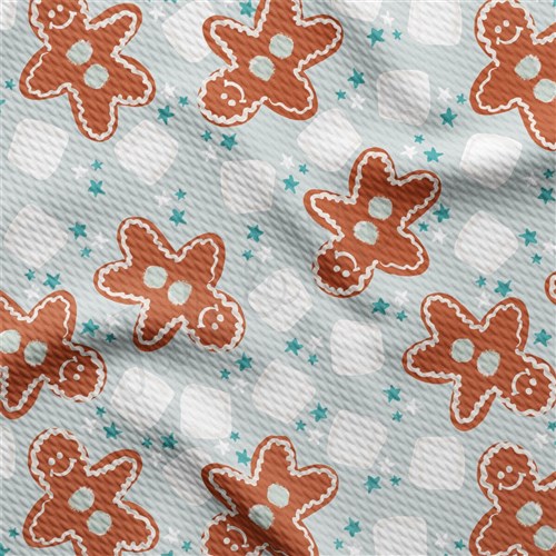 Christmas Printed Liverpool Fabric AA2116 & Get a Free $89.99 Embroidery Bundle