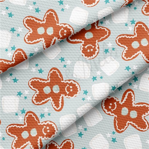 Christmas Printed Liverpool Fabric AA2116 & Get a Free $89.99 Embroidery Bundle