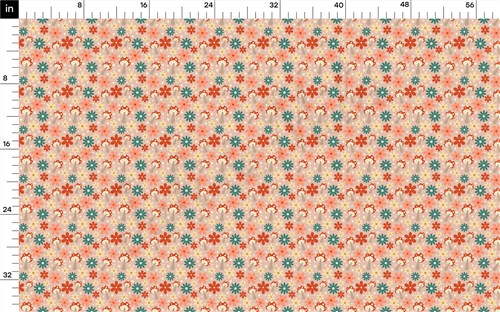 Floral Printed Liverpool Bullet Textured Stretch Solid Strip Thick Knit Jersey Fabric