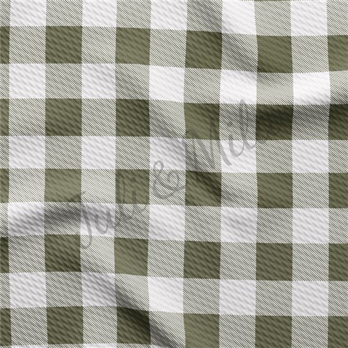 Christmas Plaid Printed Liverpool Bullet Textured Stretch Solid Strip Thick Knit Jersey Fabric