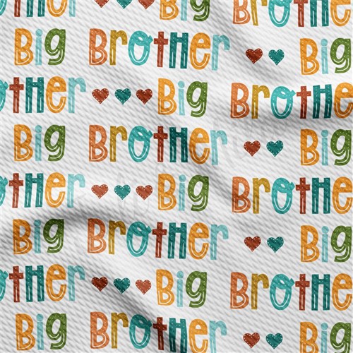 Big Brother AA2322 Liverpool Bullet Textured Stretch Solid Strip Thick Knit Jersey Fabric