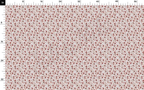Latte Christmas Liverpool Bullet Textured Stretch Solid Strip Thick Knit Jersey Fabric