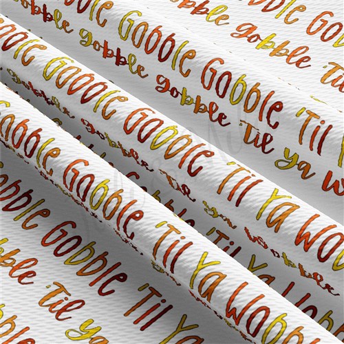 Thanksgiving Printed Liverpool Bullet Textured Stretch Solid Strip Thick Knit Jersey Fabric