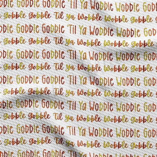 Thanksgiving Printed Liverpool Bullet Textured Stretch Solid Strip Thick Knit Jersey Fabric