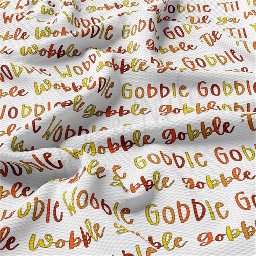 Thanksgiving Printed Liverpool Bullet Textured Stretch Solid Strip Thick Knit Jersey Fabric