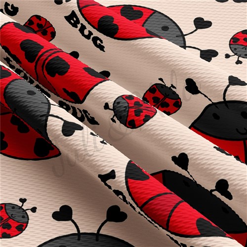 Valentine's Day Liverpool Bullet Textured Stretch Solid Strip Thick Knit Jersey Fabric