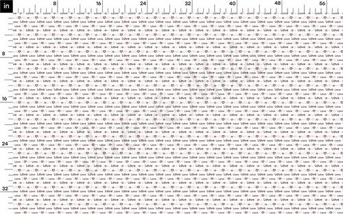 Valentine's Day Printed Liverpool Bullet Textured Stretch Solid Strip Thick Knit Jersey Fabric