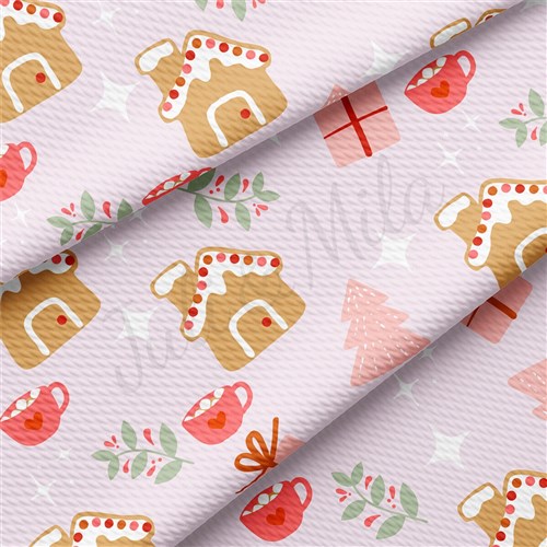 Christmas Printed Liverpool Fabric AA1795 & Get a Free $89.99 Embroidery Bundle