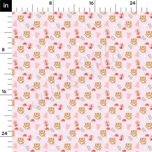 Christmas Printed Liverpool Fabric AA1795 & Get a Free $89.99 Embroidery Bundle