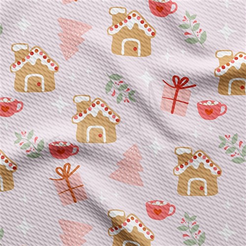 Christmas Printed Liverpool Fabric AA1795 & Get a Free $89.99 Embroidery Bundle