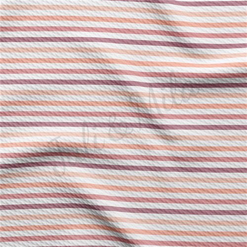Printed Liverpool Bullet Textured Stretch Solid Strip Thick Knit Jersey Fabric