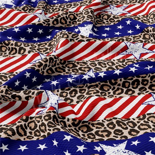4th of July Printed Liverpool Patriotic AA1505 & Get a Free $89.99 Embroidery Bundle