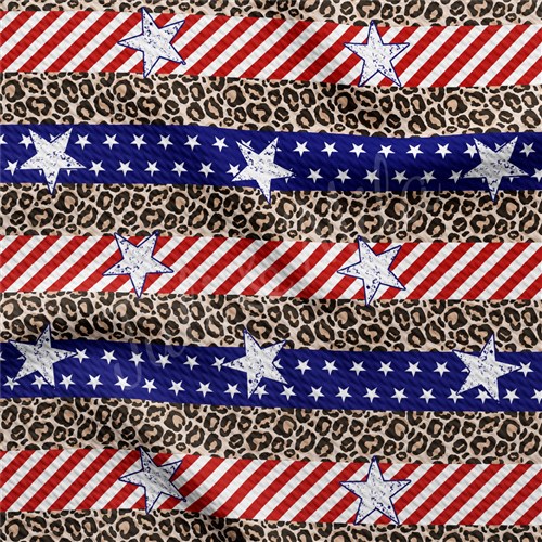 4th of July Printed Liverpool Patriotic AA1505 & Get a Free $89.99 Embroidery Bundle