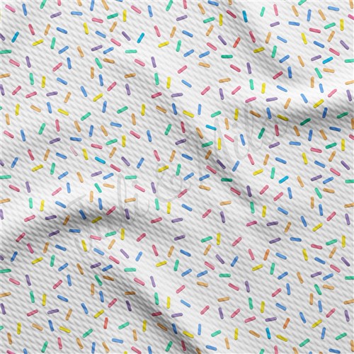 Sprinkles Liverpool Bullet Textured Stretch Solid Strip Thick Knit Jersey Fabric
