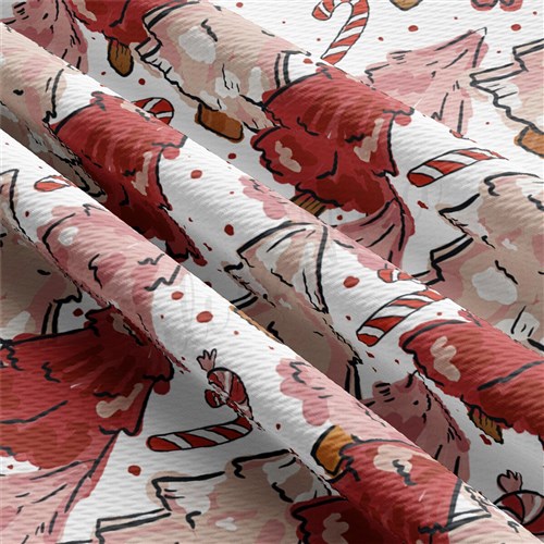Christmas Printed Liverpool Fabric AA2104 & Get a Free $89.99 Embroidery Bundle