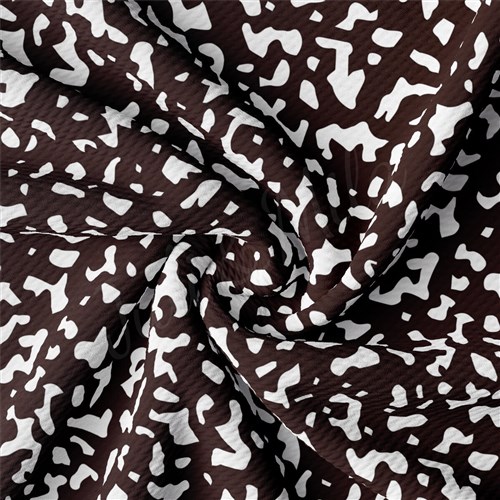 Back to School AA2317 Liverpool Bullet Textured Stretch Solid Strip Thick Knit Jersey Fabric
