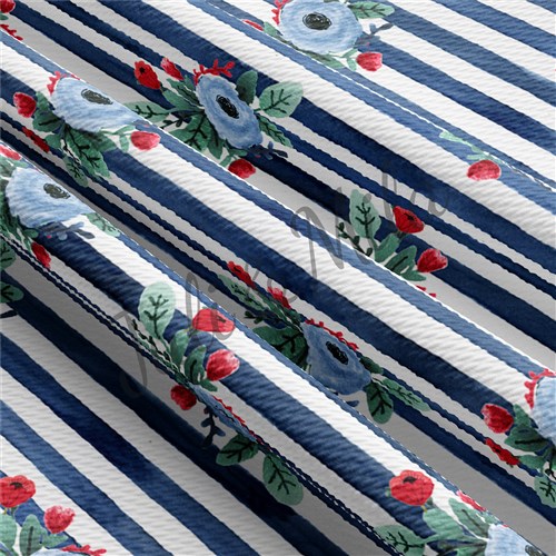 Printed Liverpool Fabric Floral60 & Get a Free $89.99 Embroidery Bundle