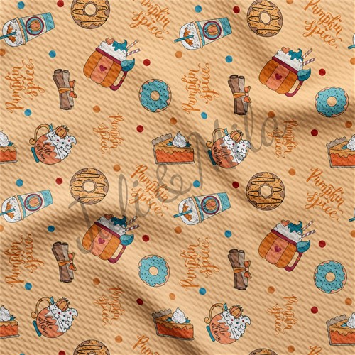 Printed Liverpool 4 Way Fabric helloautumn & Get a Free $89.99 Embroidery Bundle