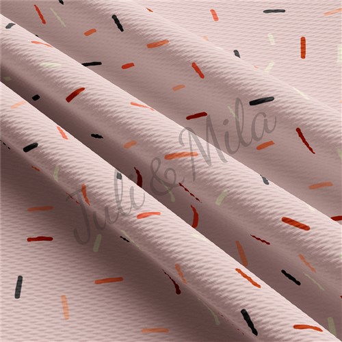 Christmas Printed Liverpool Bullet Textured Stretch Solid Strip Thick Knit Jersey Fabric