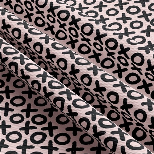 Valentine's Day Liverpool Bullet Textured Stretch Solid Strip Thick Knit Jersey Fabric